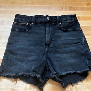 American Eagle Outfitters Black Jean Shorts